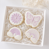 Butterfly, rainbow and daisy mini stamps and cutters