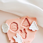 Christmas minis set of three debossers and cutters
