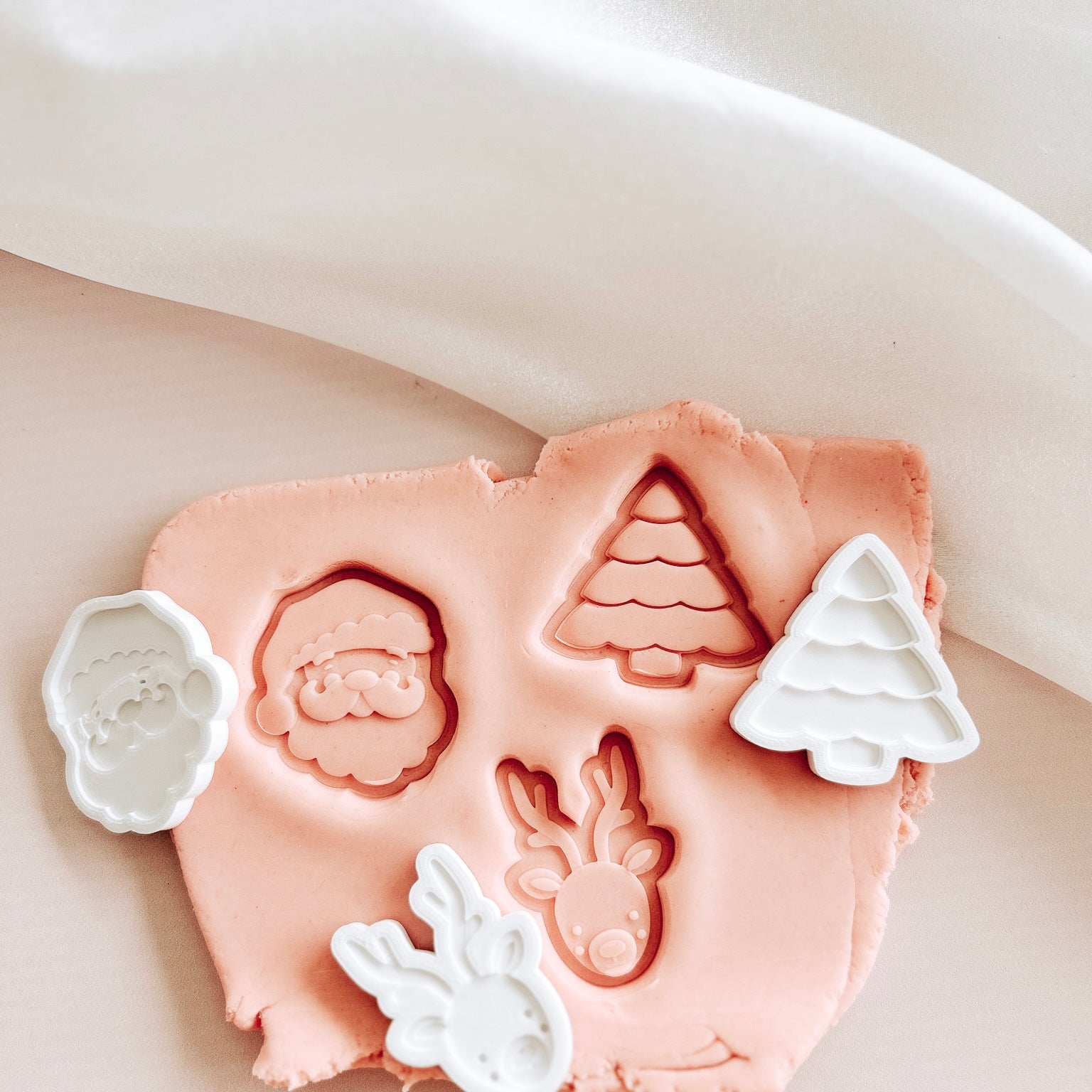 Christmas minis set of three debossers and cutters