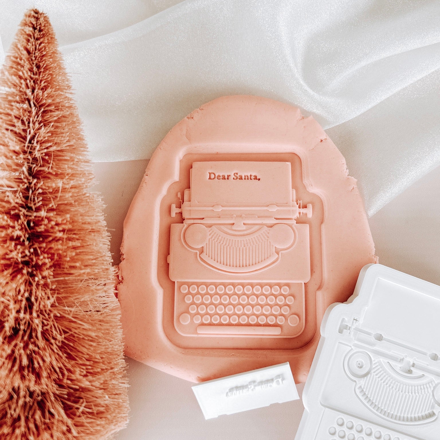 Dear Santa mini and typewriter debosser set of 2 stamp and cutter