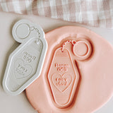 Room key for love shack OR heartbreak hotel debosser and cutter