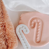Simple single candy cane debosser and cutter