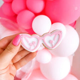 California Sunglasses reflection cookie debosser and cutter
