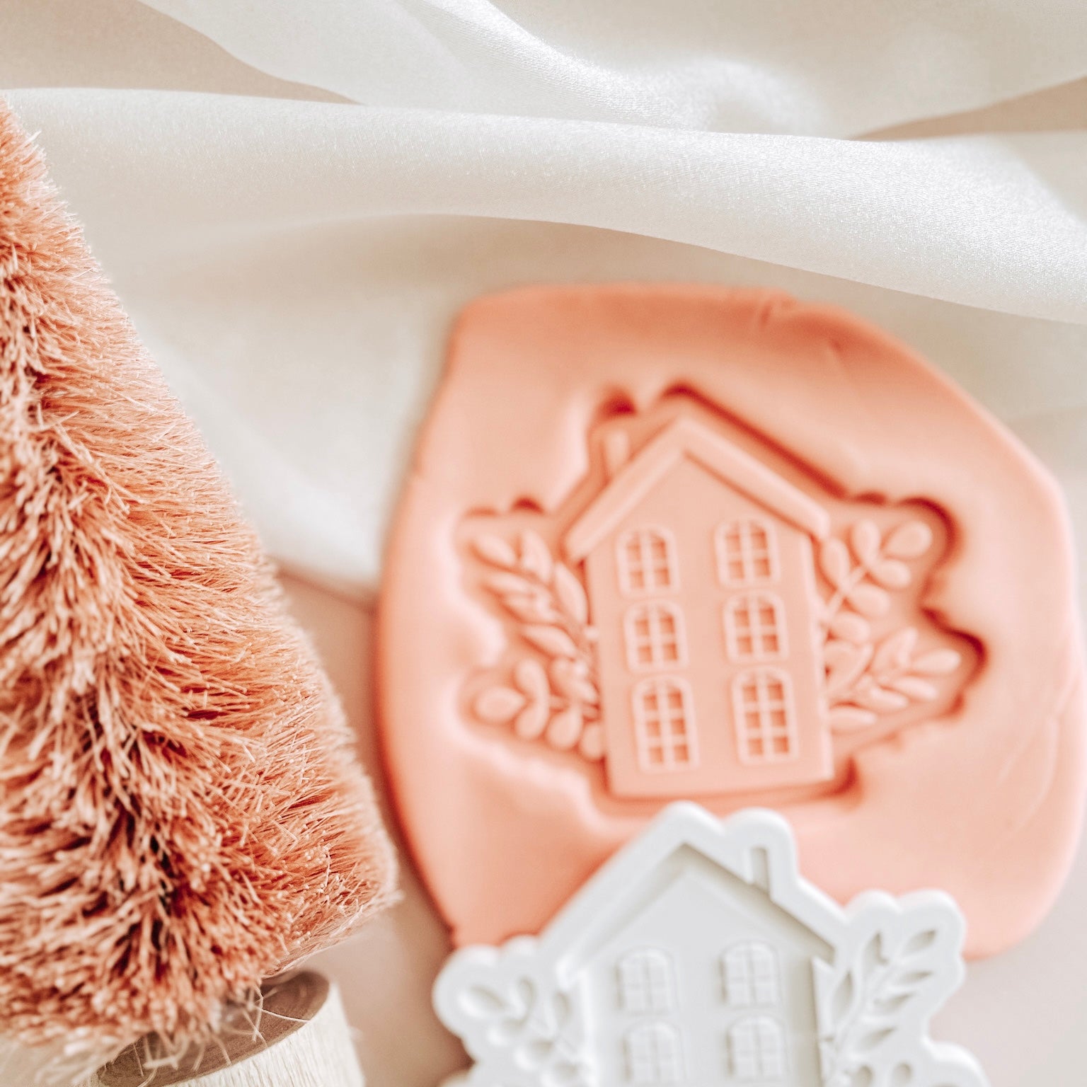 Scandi Ceramic house debosser and cutter