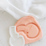 Fortune cookie debosser and cutter