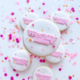 CUSTOM logo cookie stamp