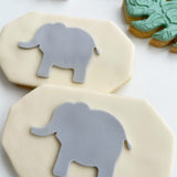 Modern Jungle animals outline set of 5