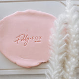 CUSTOM logo cookie stamp