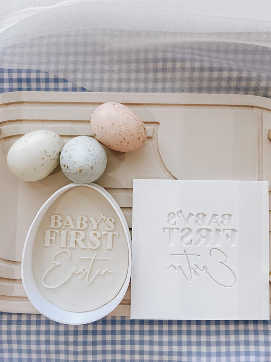 Baby's First Easter stamp and cutter