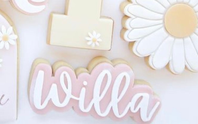 Personalised Name font stamp and cutter