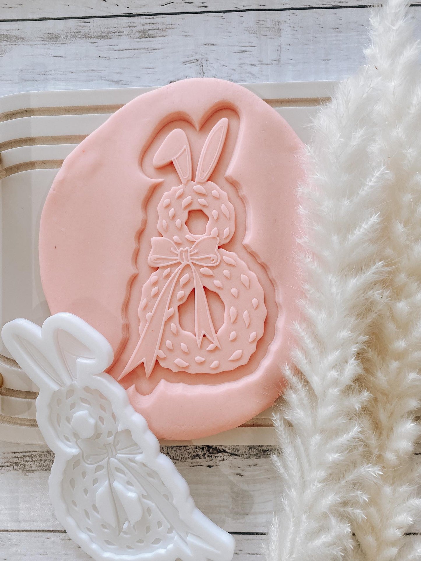 Bunny Wreath debosser and cutter