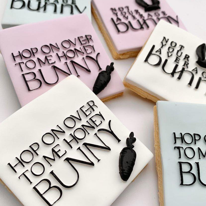 Hop on over to me honey bunny