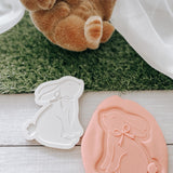 Boho sitting bunny debosser and cutter
