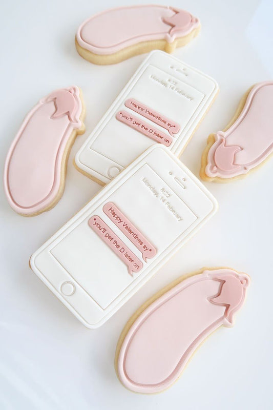 Iphone Valentines Day set of 2 stamps and cutters