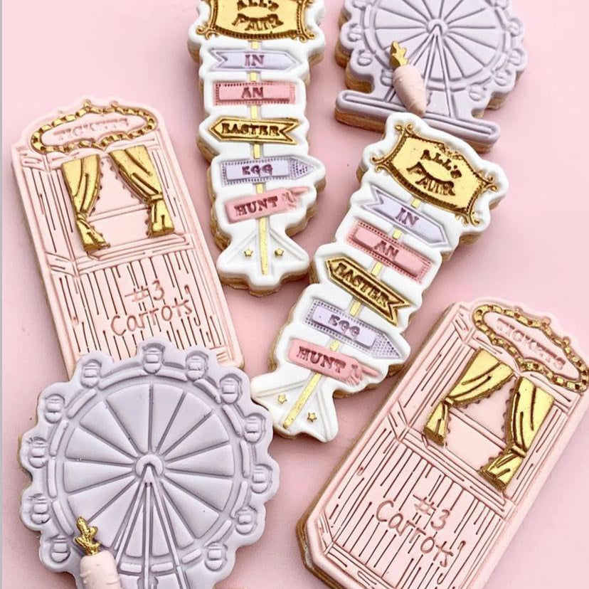 Ticket Booth Easter themed embosser and cutter