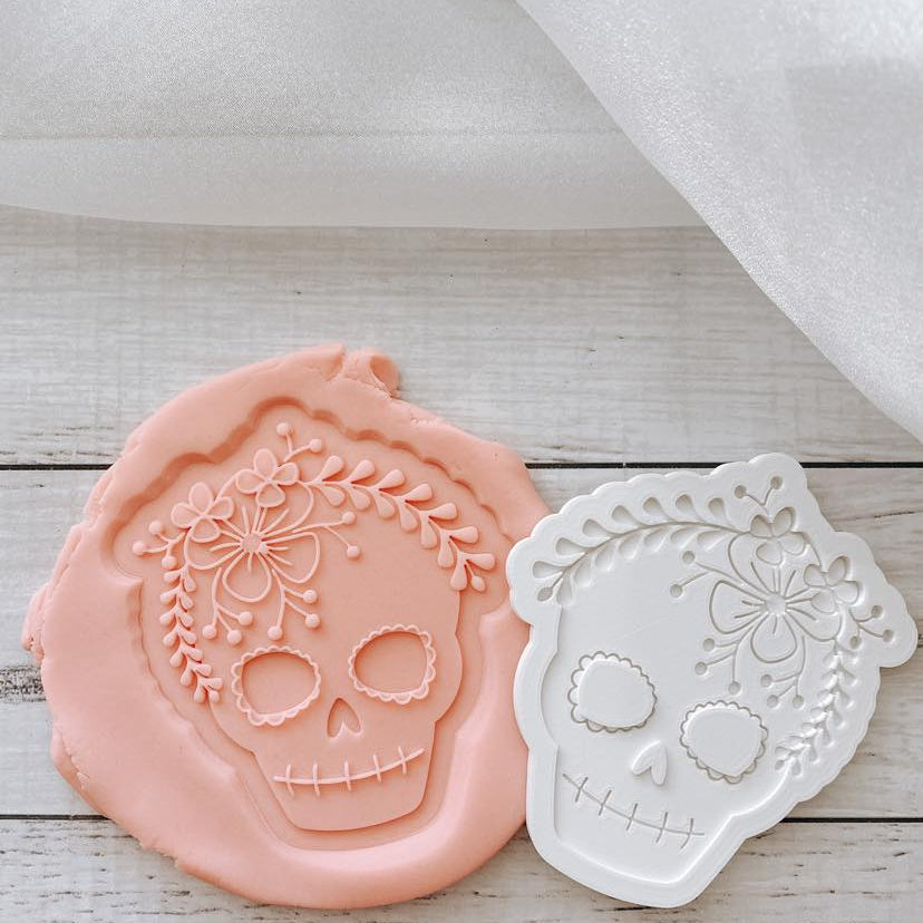 Mexican Skull debosser and cutter