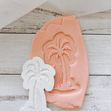 Palm tree debosser and cutter