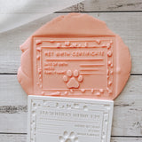 Dog mum- birth certificate stamp and cutter