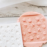 Berry pattern plate debosser