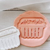 Strawberry Punnet Debosser and cutter