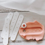 Mini letter beads paddle set debosser and mini cutter