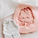 Sweet dreams sleepy animals debosser and cutter