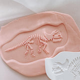 Triceratops fossil debosser and cutter