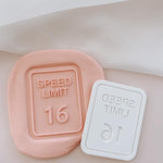 Customisable number SPEED LIMIT debosser and cutter