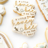 A little honey bee is on the way debosser and cutter