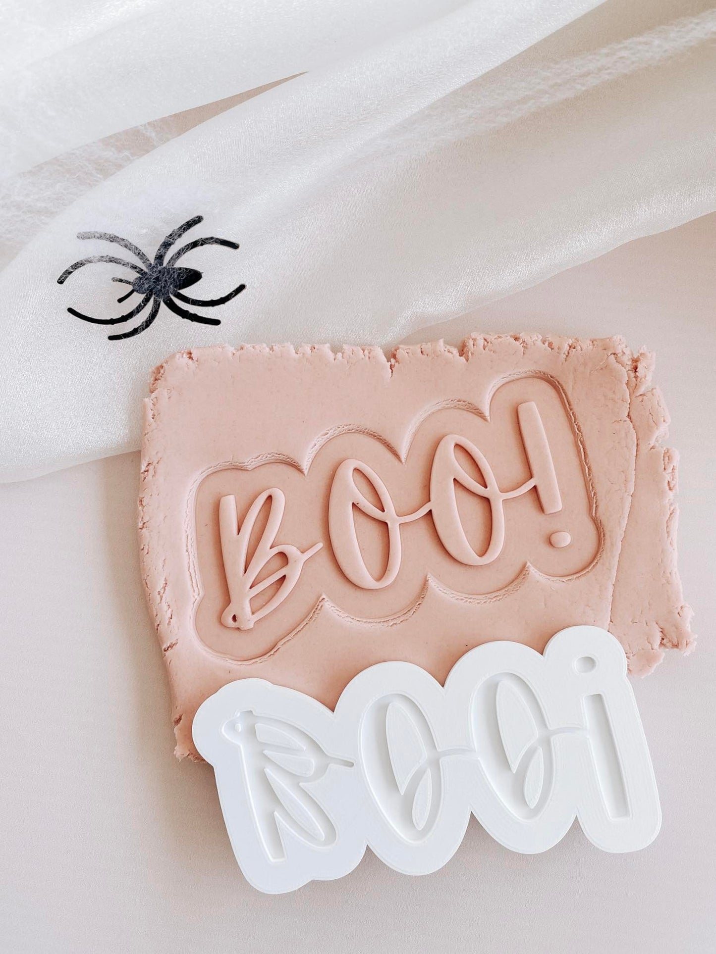 Standard sized BOO! EEK! debosser and cutters set of 2