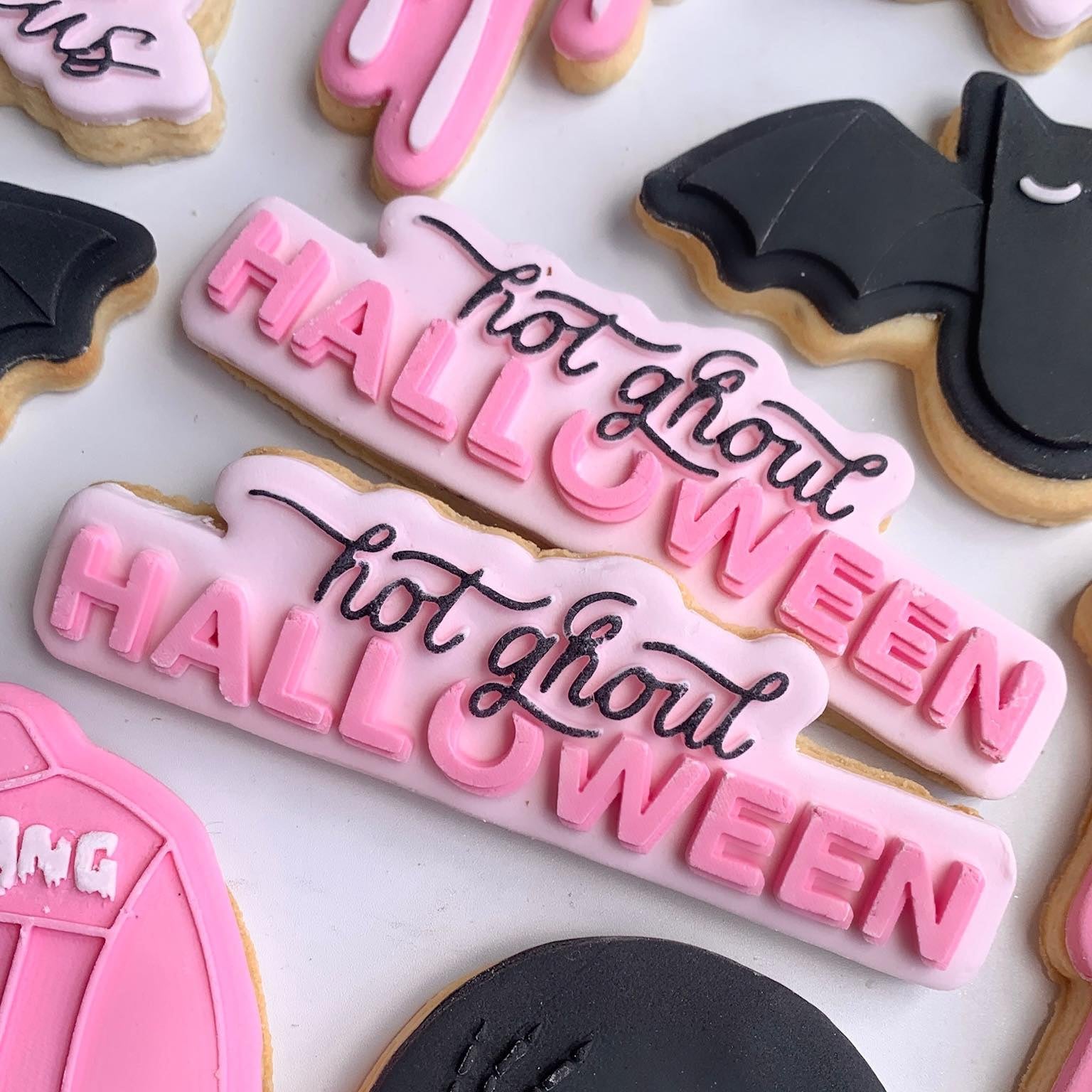 Hot ghoul Halloween debosser and cutter