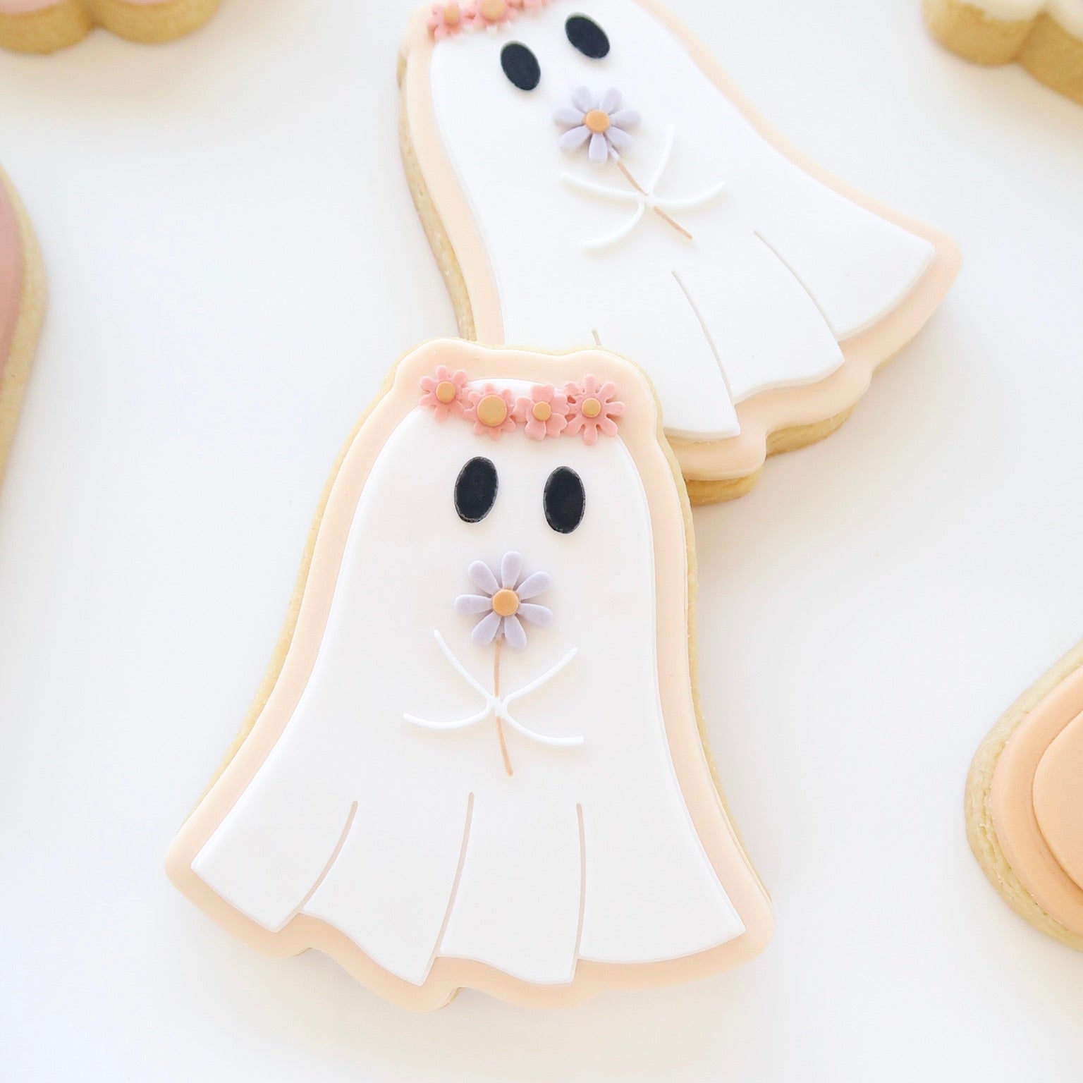 Groovy ghost stamp and cutter