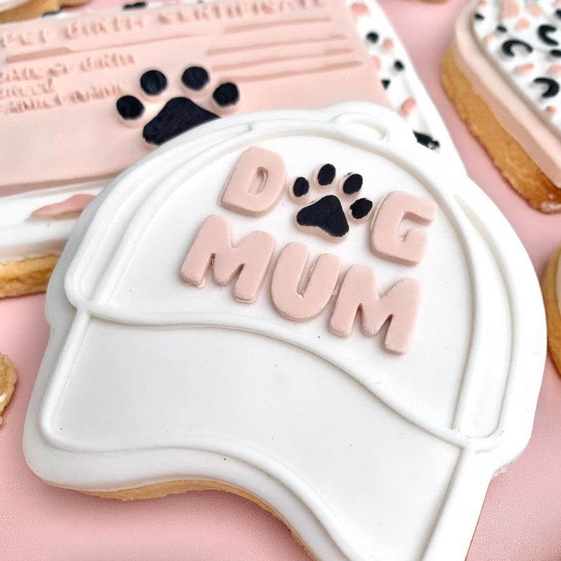 Dog mum- cap debosser and cutter