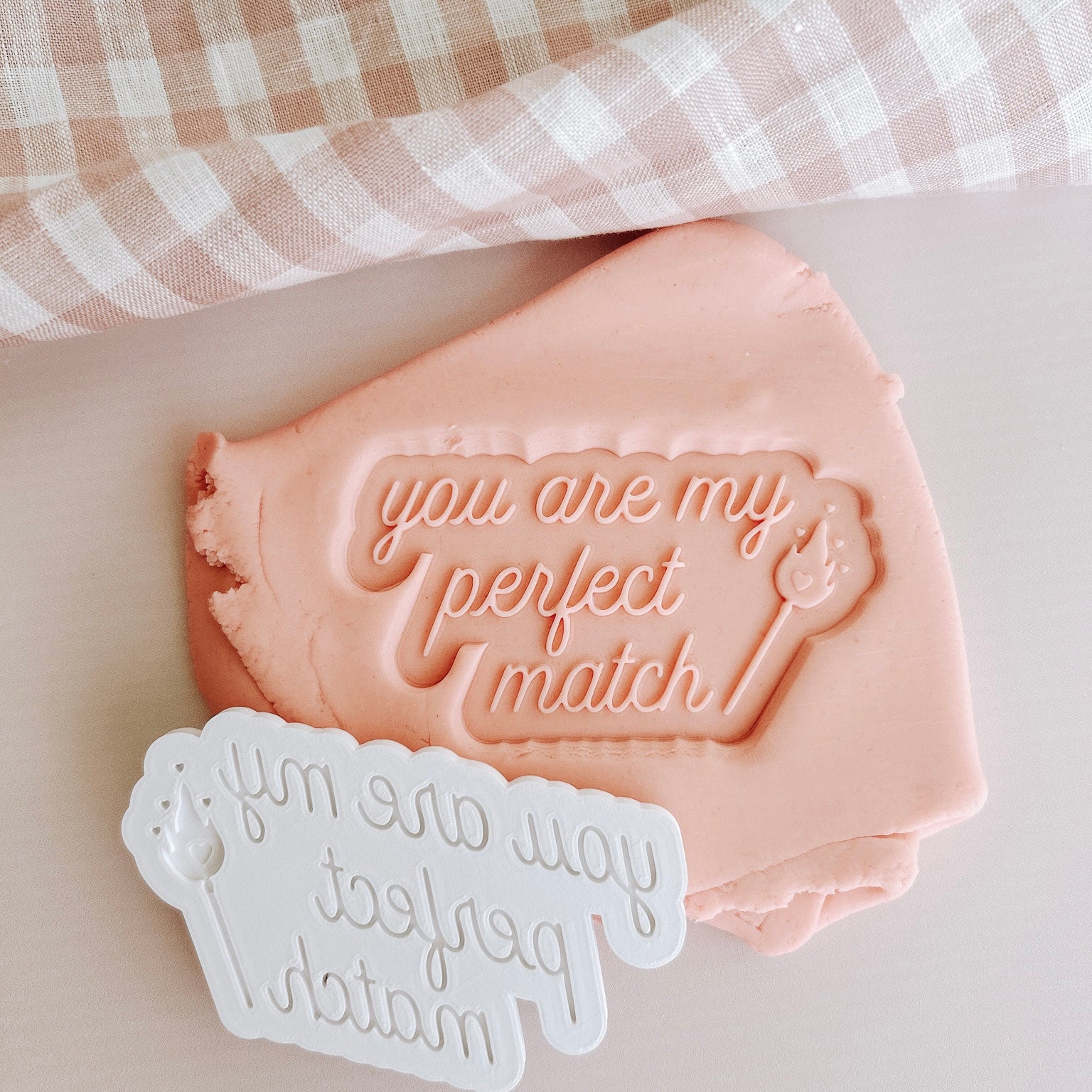 You are my perfect match font debosser and cutter