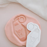 Dads key ring debosser and cutter