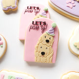 Let’s Paw-ty arch debosser and cutter