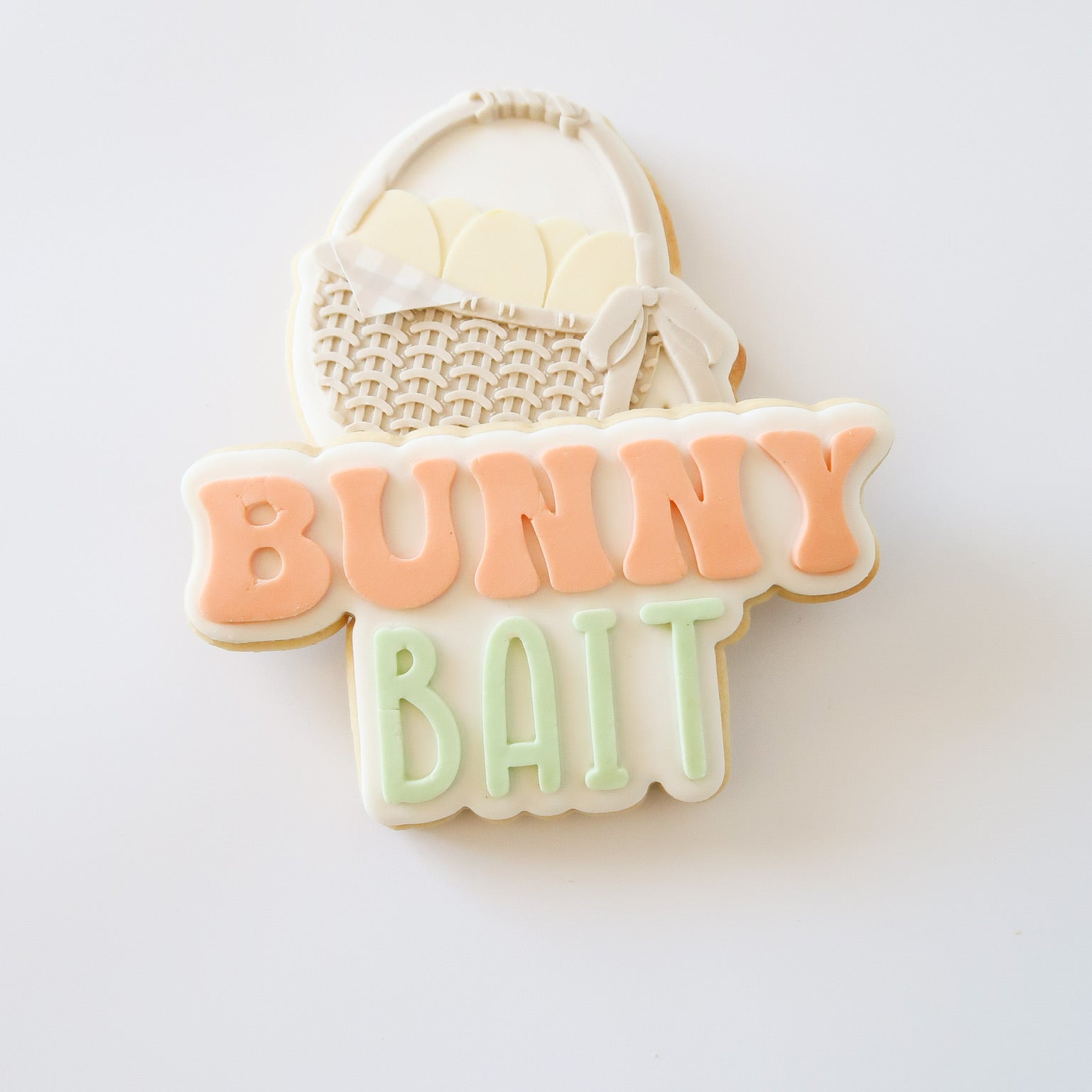 Standard sized “Bunny Bait” debosser and cutter