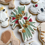 Eucalyptus floral leaf debosser and cutter