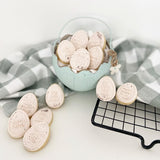 Classic mini egg set of 3 and cutter (18 different phrases)