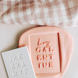 Be my GALENTINES debosser and cutter