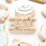 We’ve got a bun in the oven font debosser and cutter