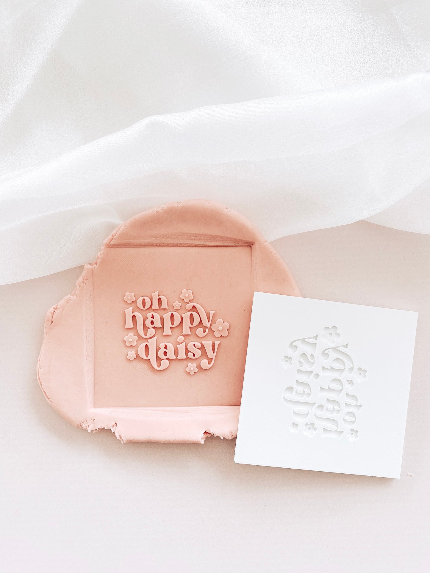 Oh happy Daisy debosser stamp