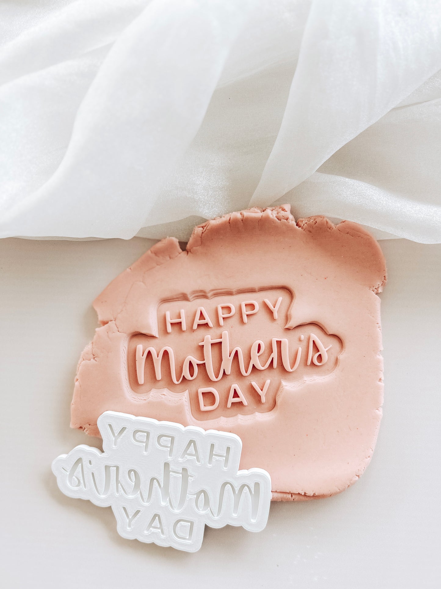 Happy Mother’s Day classic font debosser and cutter