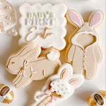 Bunny onesie romper debosser and cutter