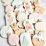 While visions of sugar plums danced in their head stamp and cutter