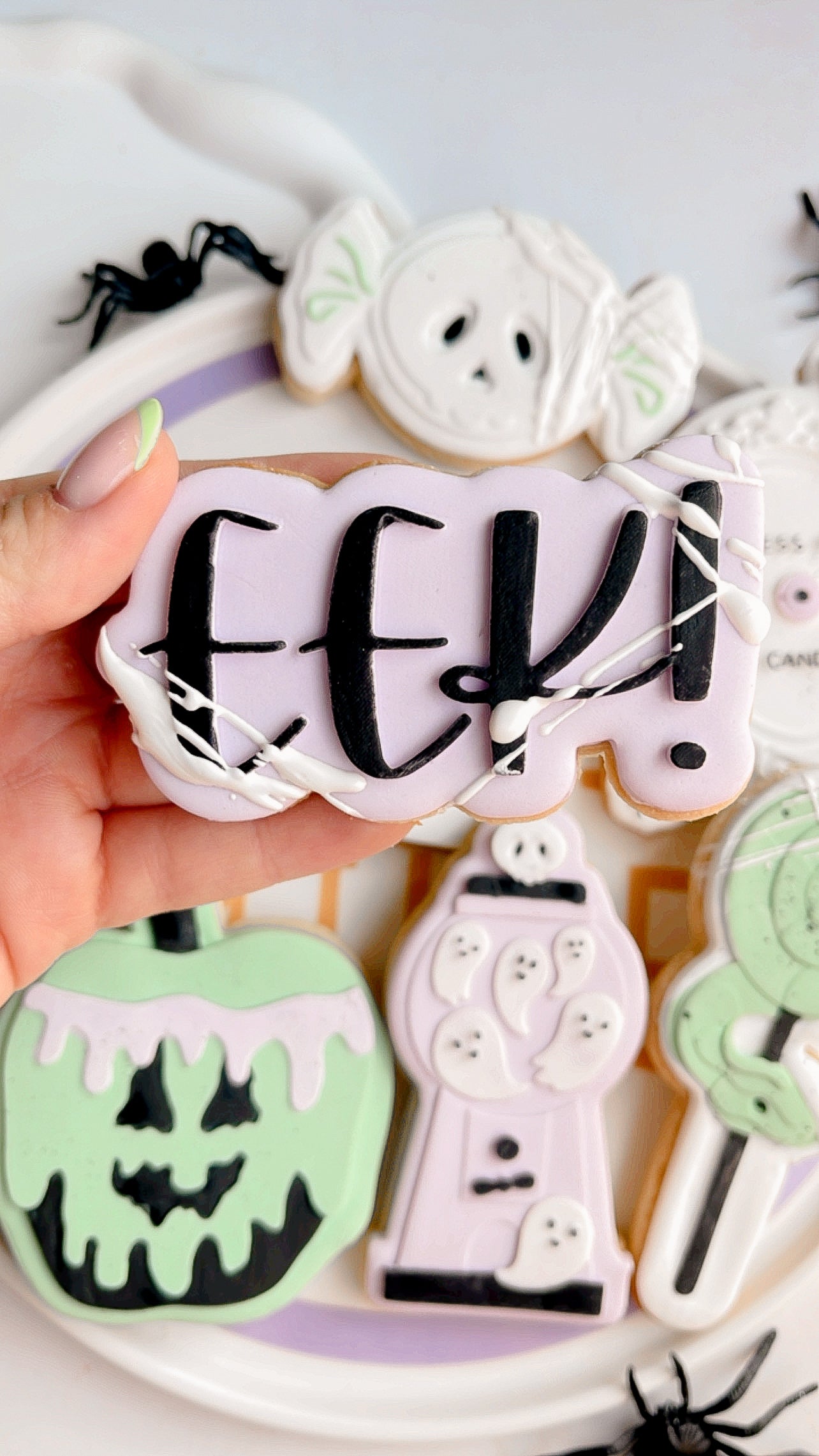 Standard sized BOO! EEK! debosser and cutters set of 2