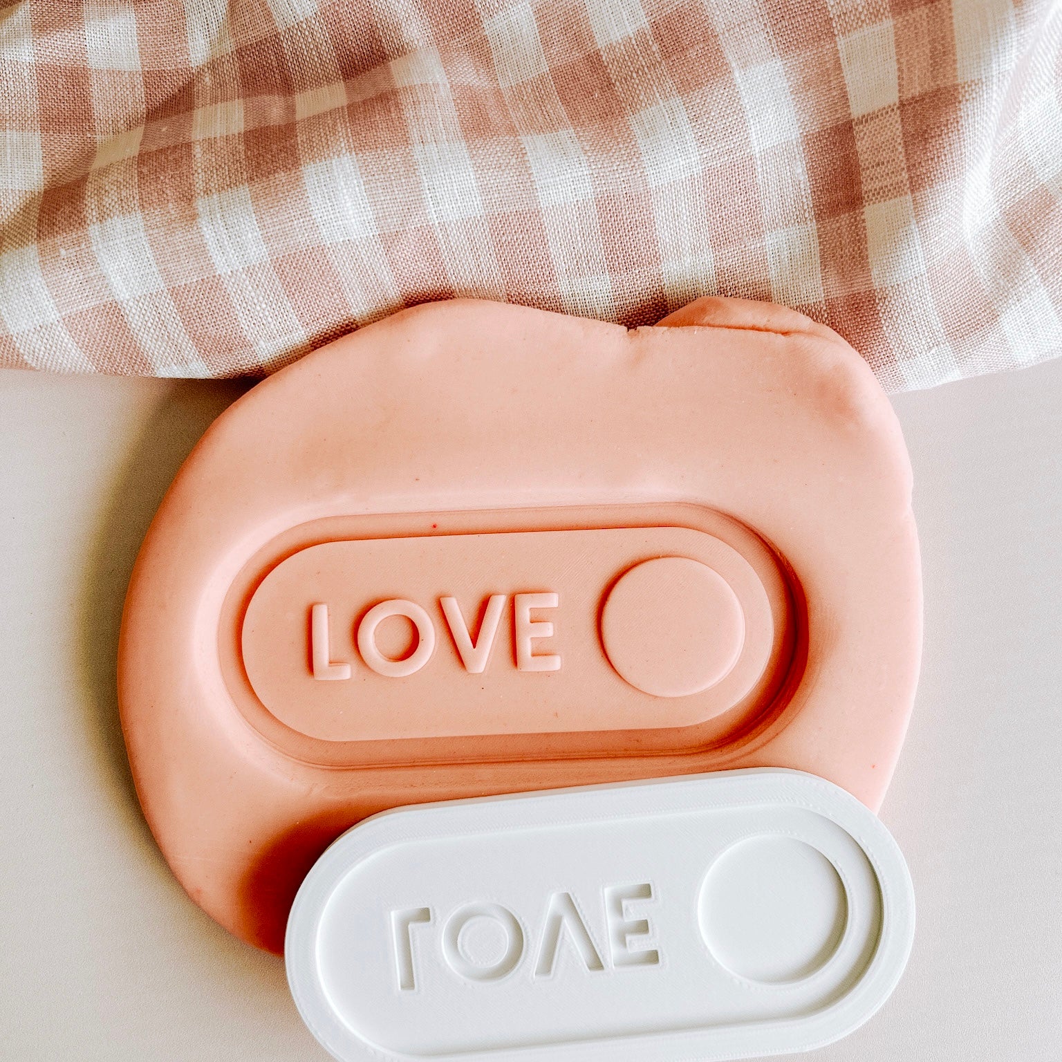 Love on off switch debosser and cutter