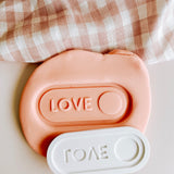 Love on off switch debosser and cutter