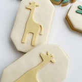 Modern Jungle animals outline set of 5