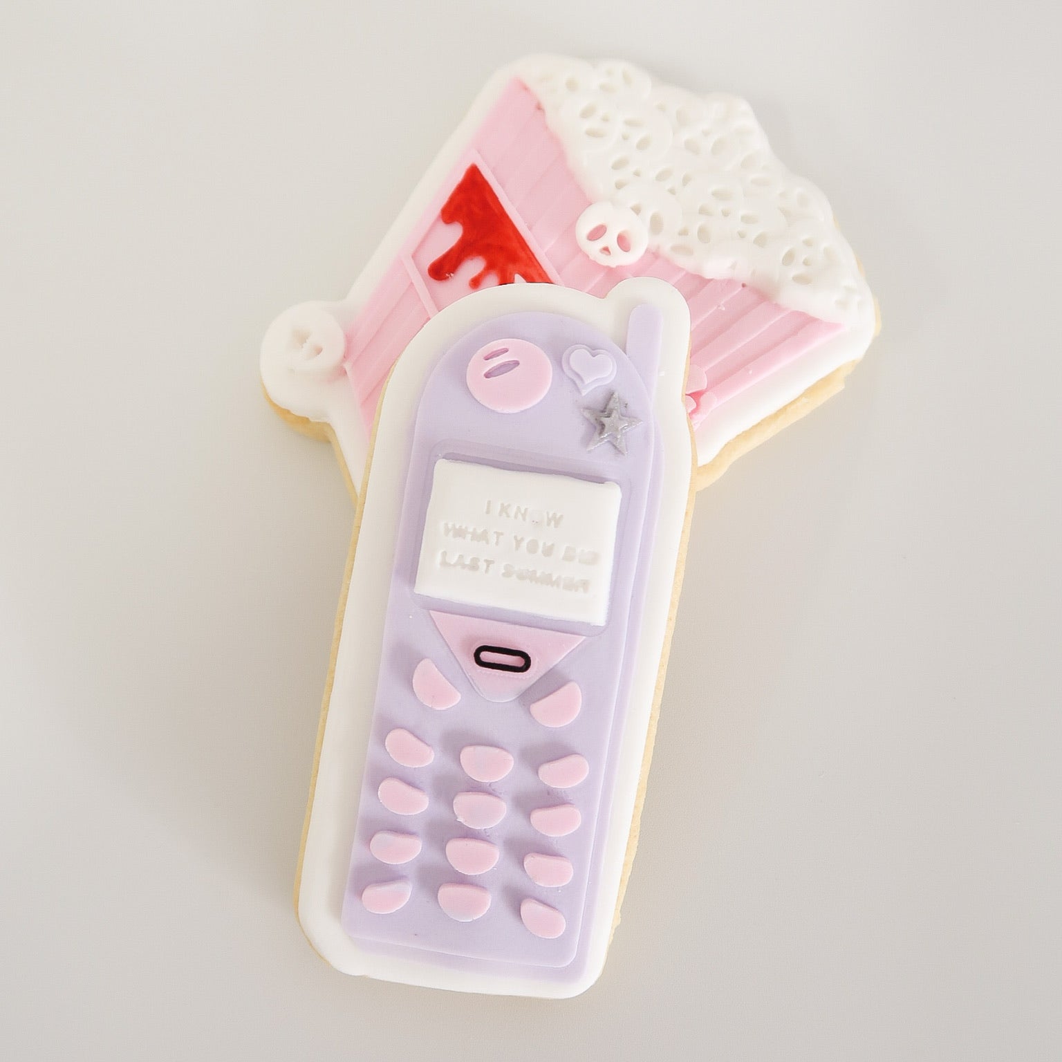 Retro phone ’I know what you did’ debosser and cutter